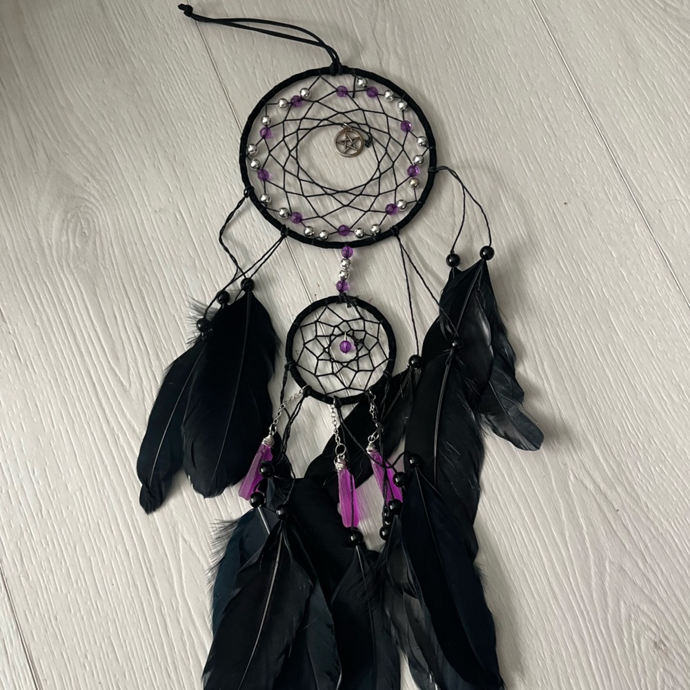 spirit halloween pentagram dream catcher